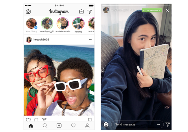 Cómo compartir historias en Instagram solo con tus amigos