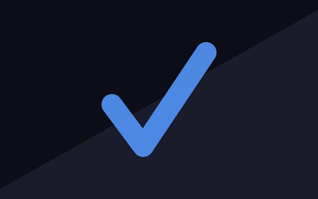 insignia de verificación